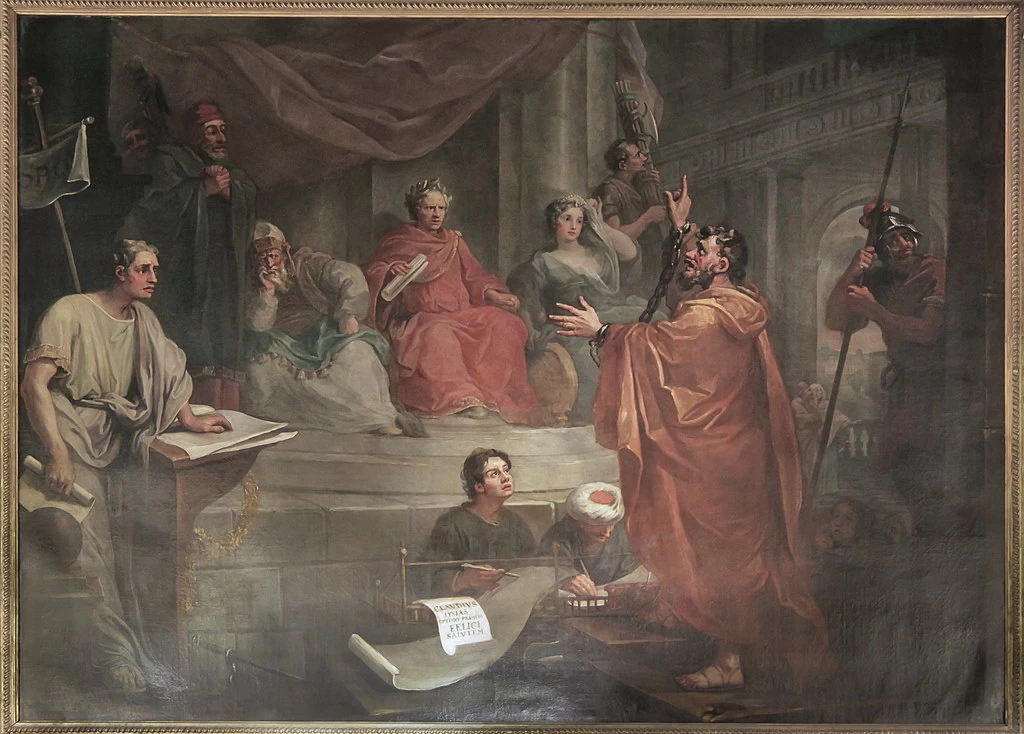 Paolo davanti Felice
